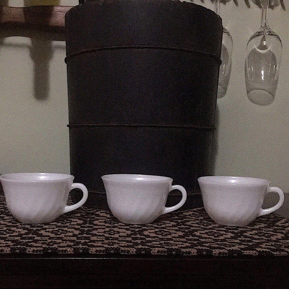 Fire King tea cups